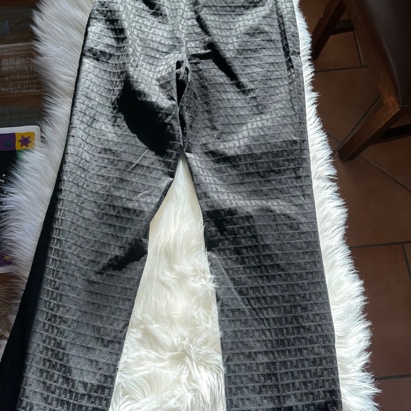 Gorgeous black on black print design dress pants - Excellent Condition!! - Picture 6 of 8